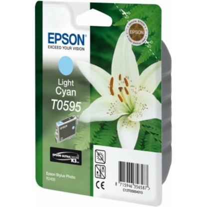 Epson T0595 svetlo modra, originalana kartuša