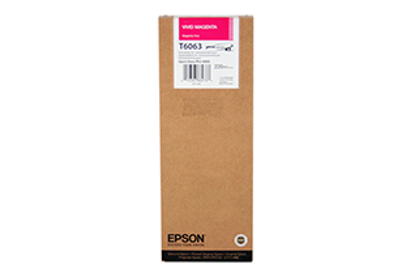 Epson T6063 škrlatna, originalna kartuša