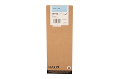 Epson T6065 svetlo modra, originalna kartuša