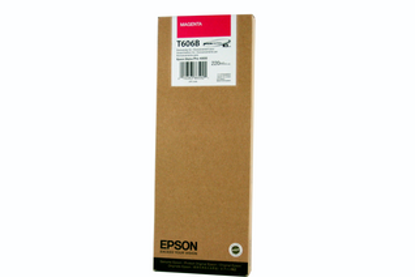 Epson T606B škrlatna, originalna kartuša
