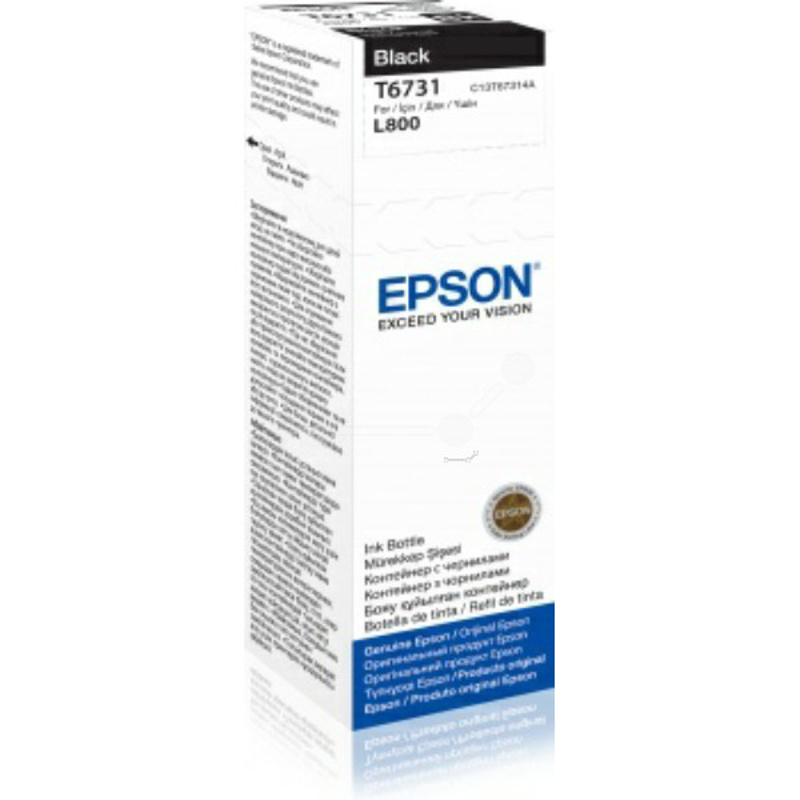 Slika - Epson T6731 črno, originalno črnilo