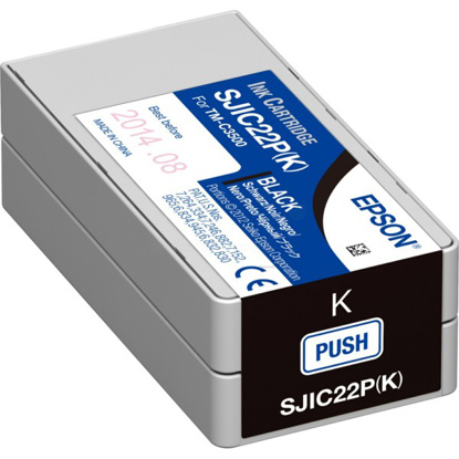 Epson C33S020601 (SJIC22P) črna, originalna kartuša