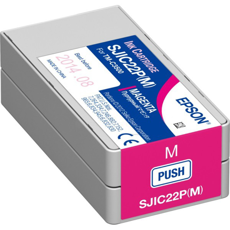 Slika - Epson C33S020603 (SJIC22P) škrlatna, originalna kartuša