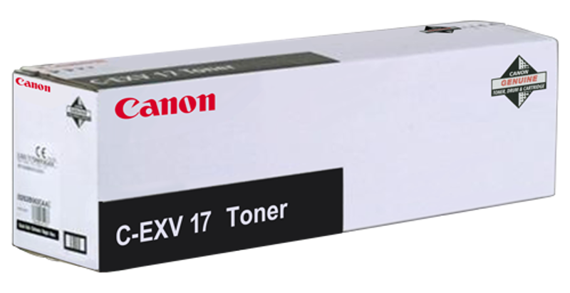 Slika - Canon C-EXV 17BK (0262B002) črn, originalen toner