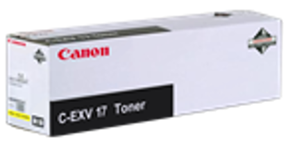 Canon C-EXV 17Y (0259B002) rumen, originalen toner