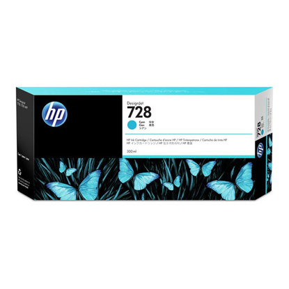 HP F9J67A nr.728C XL modra, originalna kartuša
