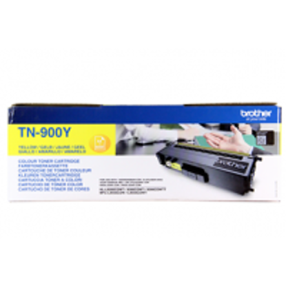 Brother TN-900Y (TN900Y) rumen, originalen toner