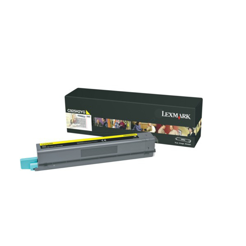 Slika - Lexmark C925H2YG HC rumen, originalen toner