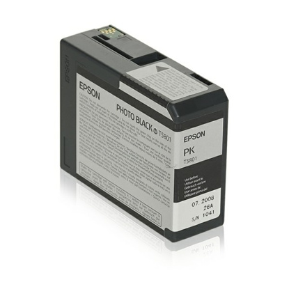 Epson T5801 foto-črna, originalna kartuša