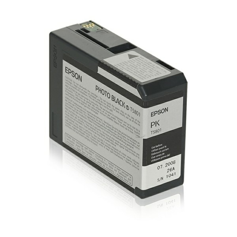 Slika - Epson T5801 foto-črna, originalna kartuša