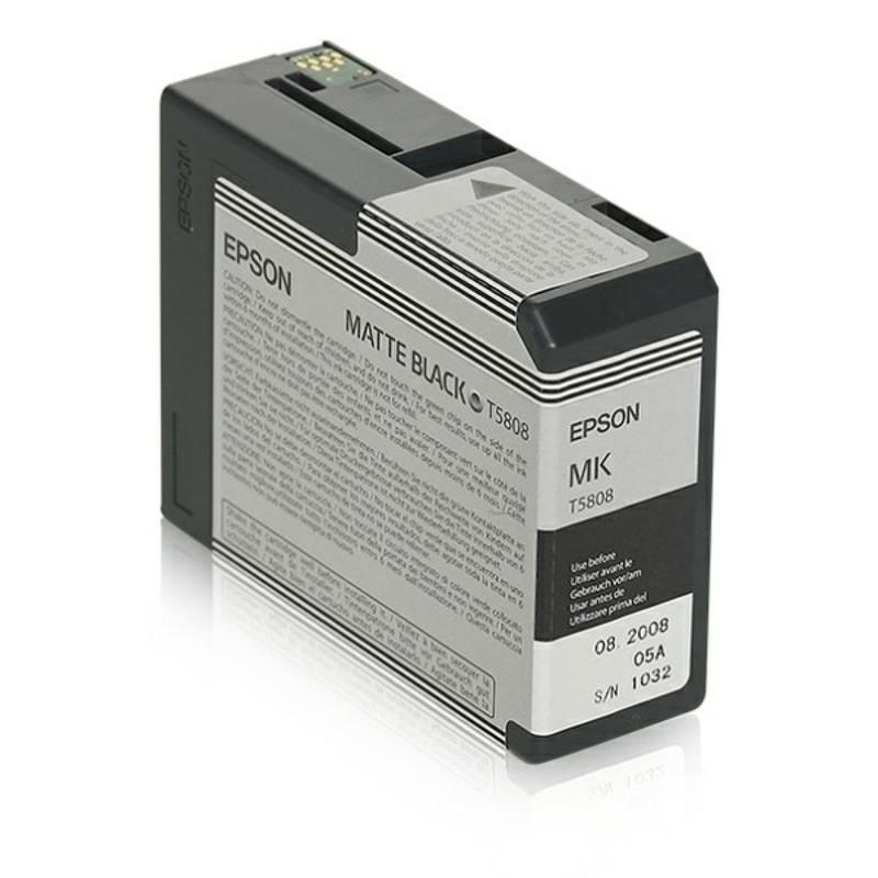 Slika - Epson T5808 mat črna, originalna kartuša