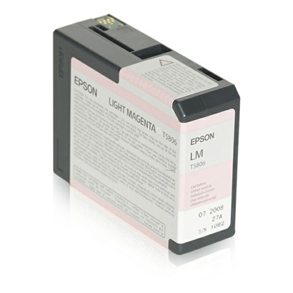 Epson T5806 svetlo škrlatna, originalna kartuša