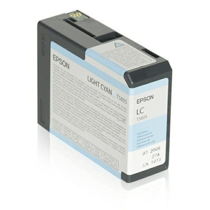 Epson T5805 svetlo modra, originalna kartuša
