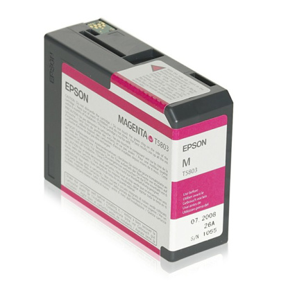 Epson T5803 škrlatna, originalna kartuša