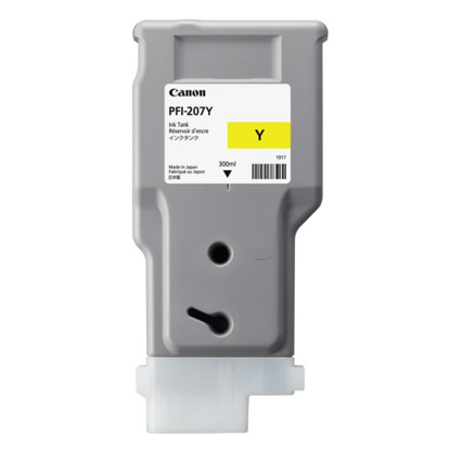 Canon PFI-207Y (8792B001) rumena, originalna kartuša