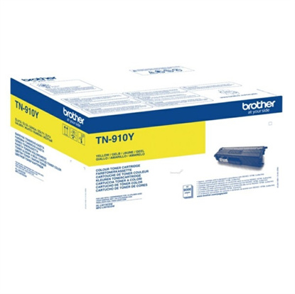 Brother TN-910 Y (TN910Y) rumen, originalen toner