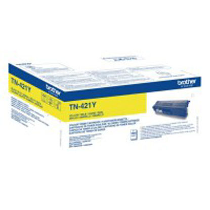 Brother TN-421 Y (TN421Y) rumen, originalen toner