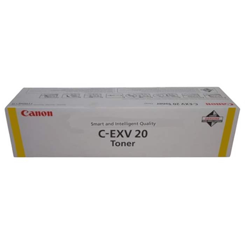 Slika - Canon C-EXV 20 (0439B002) rumen, originalen toner