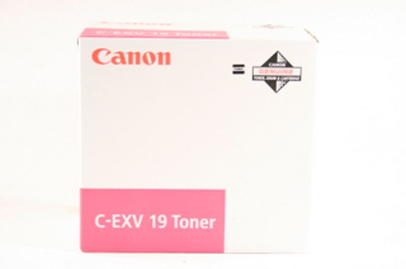 Slika - Canon C-EXV 19 M (0399B002) škrlaten, originalen toner