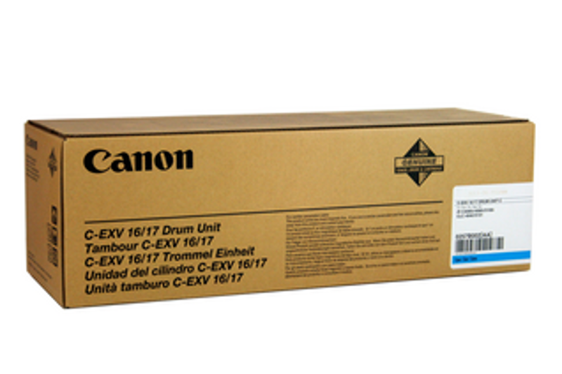 Slika - Canon C-EXV 16/17 (0257B002) moder, originalen boben