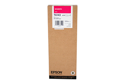 Epson T6143 škrlatna, originalna kartuša