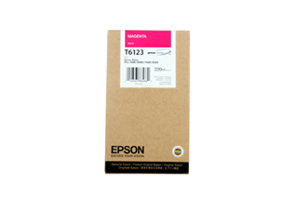 Epson T6123 škrlatna, originalna kartuša