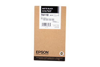 Epson T6118 mat črna, originalna kartuša