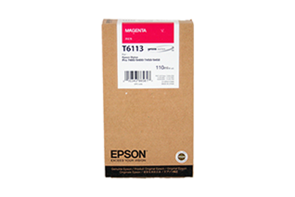 Epson T6113 škrlatna, originalna kartuša