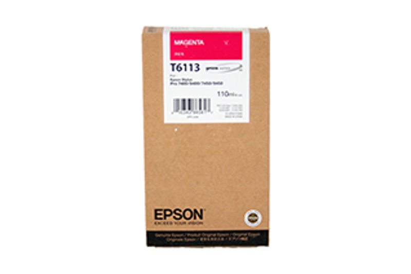 Slika - Epson T6113 škrlatna, originalna kartuša