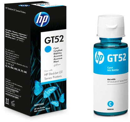 HP GT52 (M0H54AE) modro, originalno črnilo