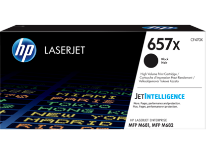 HP CF470X (657X) črn, originalen toner