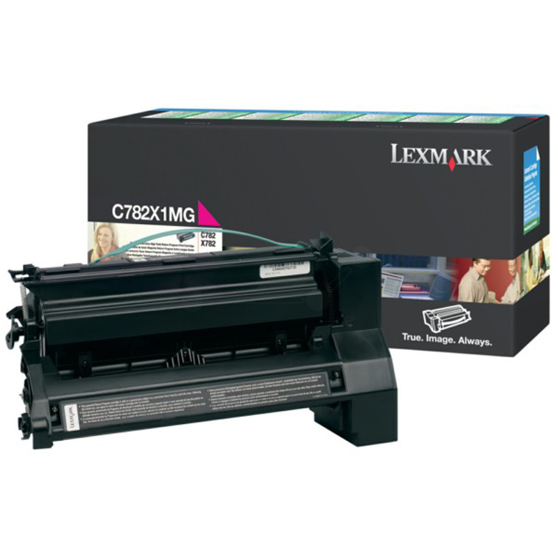 Slika - Lexmark C782X1MG škrlaten, originalen toner
