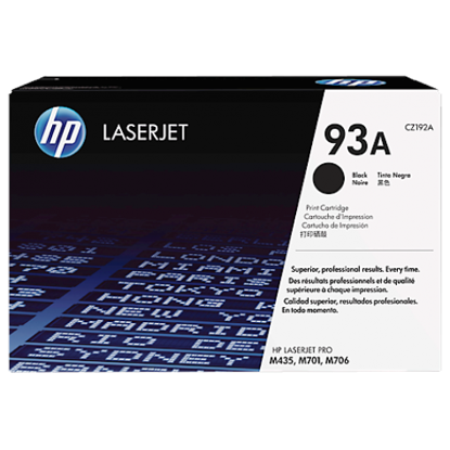 HP CZ192A (93A) črn, originalen toner