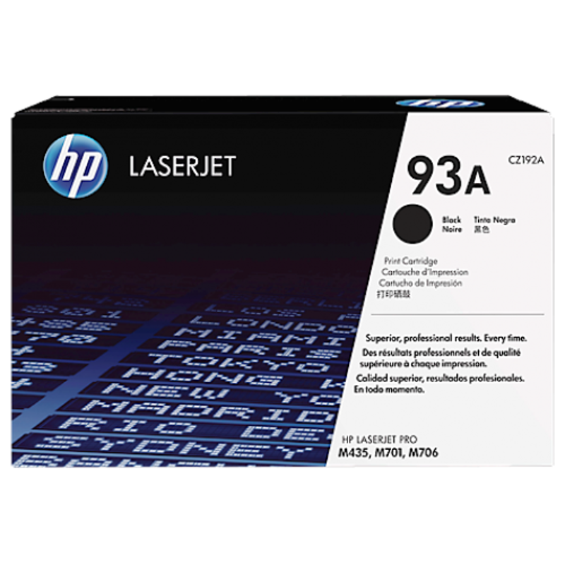 Slika - HP CZ192A (93A) črn, originalen toner