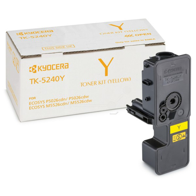 Slika - Kyocera TK-5240 Y (1T02R7ANL0) rumen, originalen toner