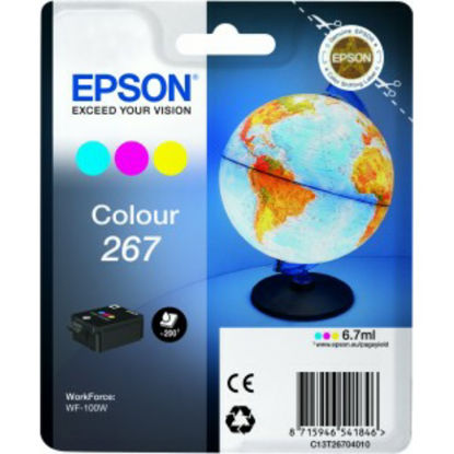 Epson 267 (C13T26704010), barvna, originalna kartuša