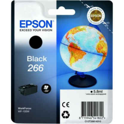 Epson 266 (C13T26614010) črna, originalna kartuša