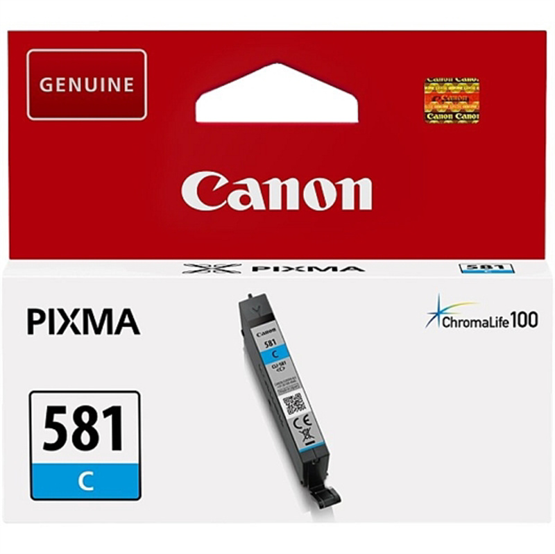 Slika - Canon CLI-581C modra, originalna kartuša