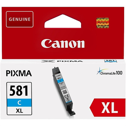 Canon CLI-581C XL modra, originalna kartuša