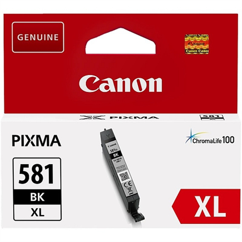 Slika - Canon CLI-581BK XL črna, originalna kartuša