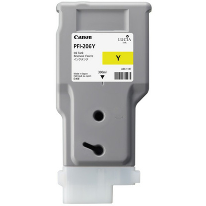 Canon PFI-206 rumena (5306B001), originalna kartuša