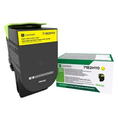 Lexmark 71B2HY0 HC rumen, originalen toner