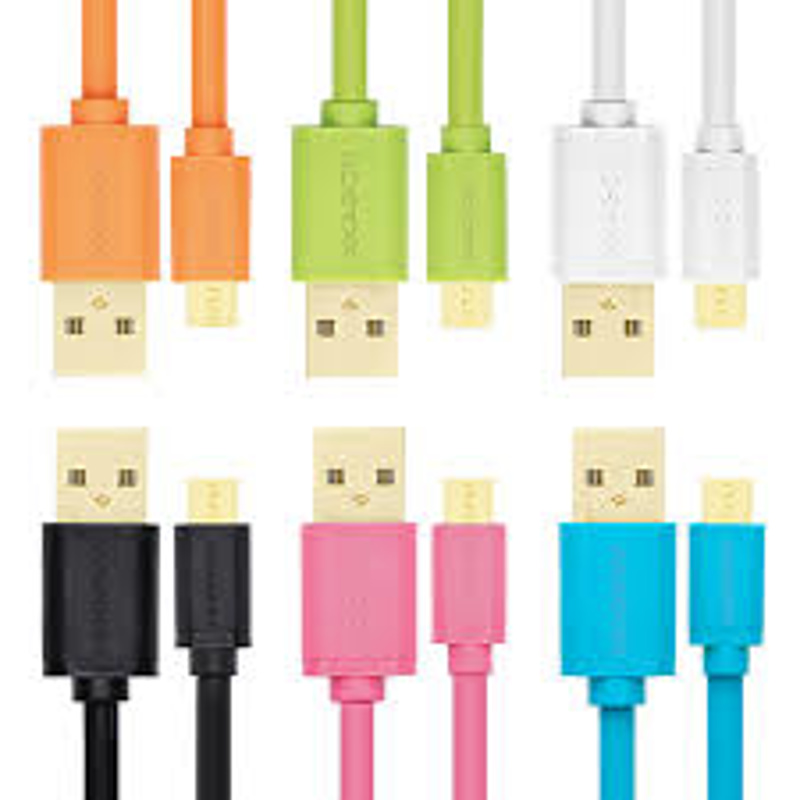 Slika - Axagon USB 2.0 A (M) – micro USB (M) 2m (Green), kabel