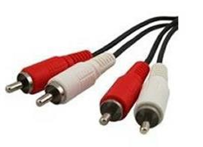 2RCA (M) - 2RCA (M), 5m, audio kabel