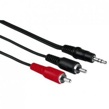 3,5 Stereo Jack (M) - 2RCA (M), 1,5m, audio kabel
