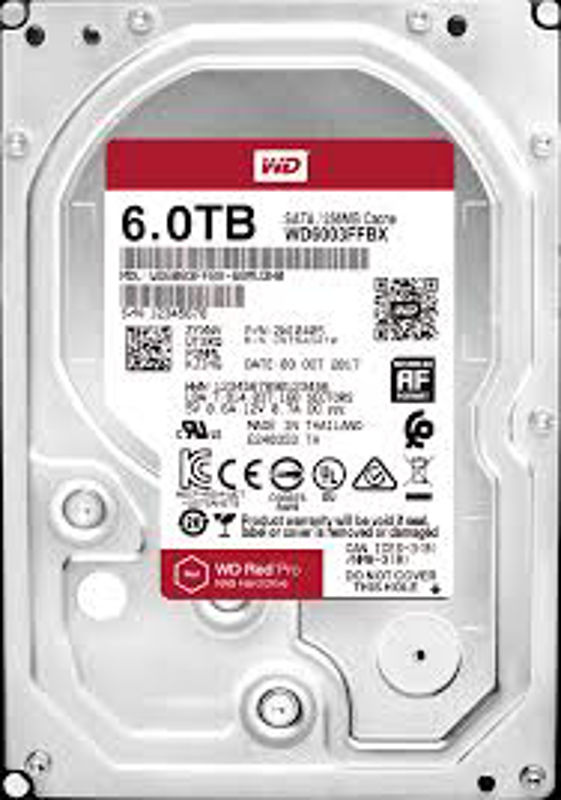 Slika - WD 6TB 7200rpm SATA-600 256MB Red Pro WD6003FFBX