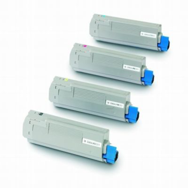 Slika - ezPrint C612 (46507507) moder, kompatibilen toner