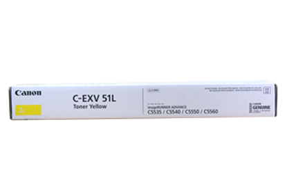 Canon C-EXV 51L Y (0487C002) rumen, originalen toner