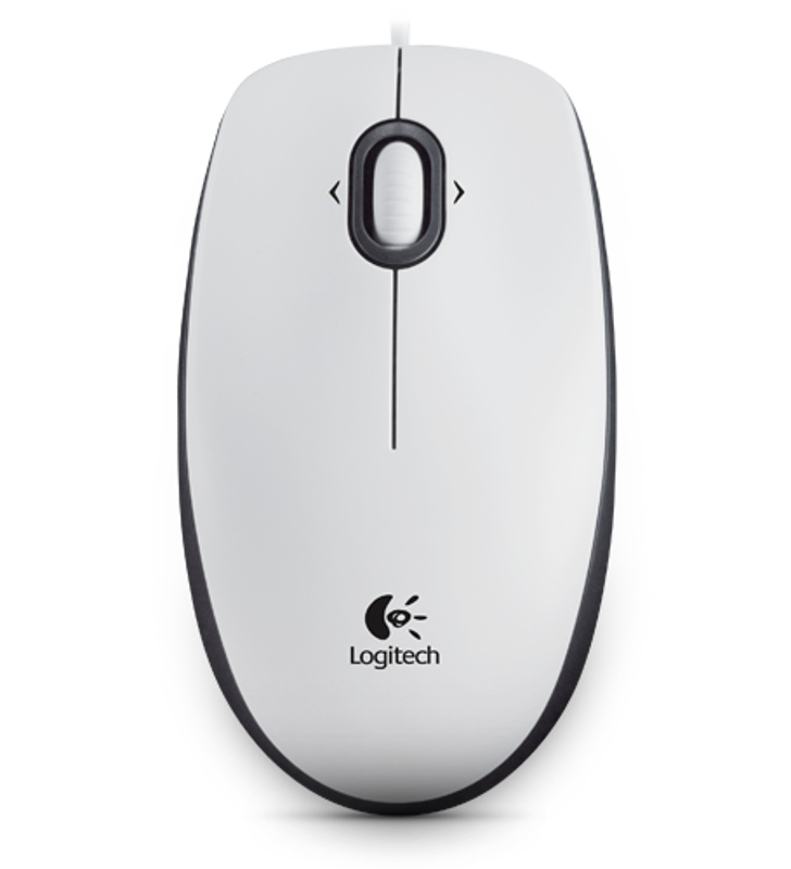 Slika - Logitech M100 (910-005004) bela, miška