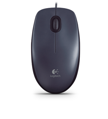 Logitech LOGI M90 črna miška